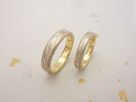 110806 婚約指輪と木目金の結婚指輪＿名古屋店02.jpg